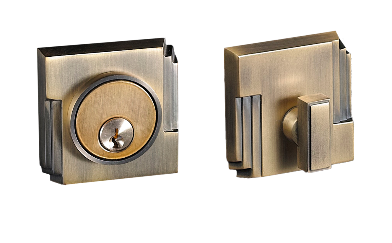 Art-Deco-Deadbolt