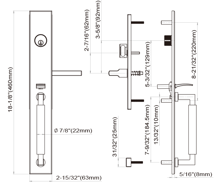 MortiseME Line Drawing