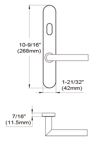 BP Plate American Patio Line Drawings