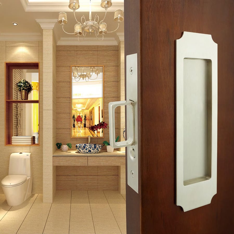 PD5000 with FH22 Crown Flush Pull glamour residential bathroom