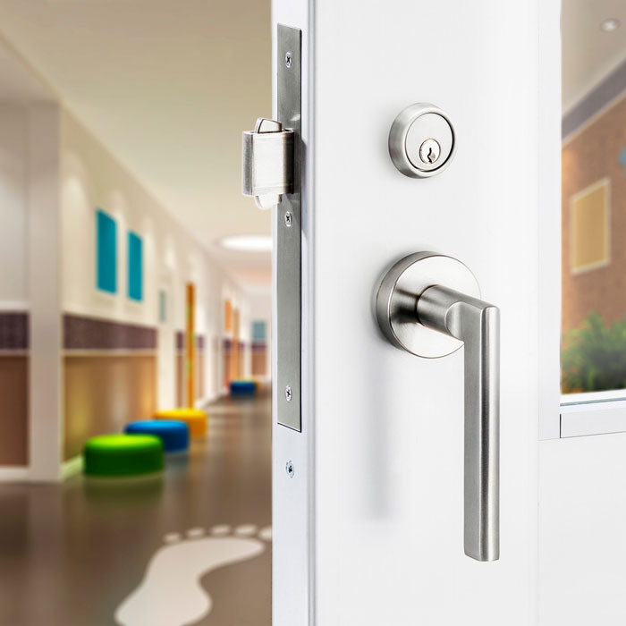 INOX PD95 Healthcare Sliding Door Lock