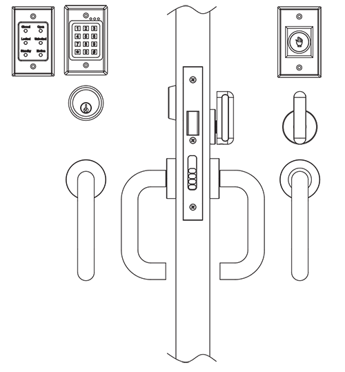 PD97ES53 Entrance Line Drawing copy