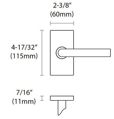 SH Plate Line Drawing